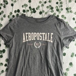 gray aeropostale t shirt